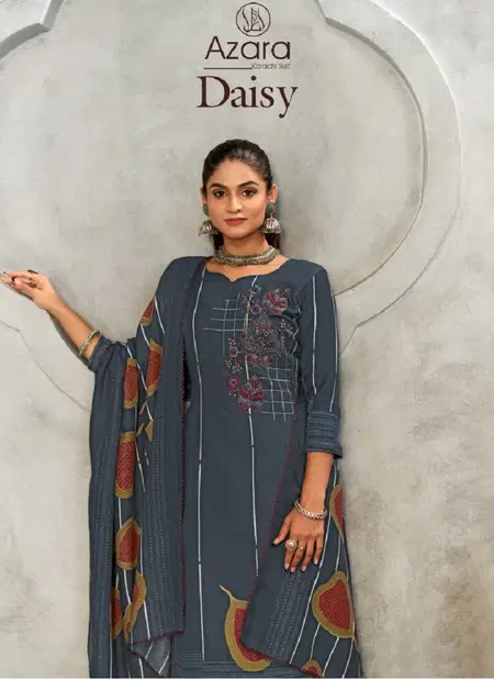 Daisy By Radhika Azara Lawn Cotton Dress Material Wholesale Shop In Surat
 Catalog